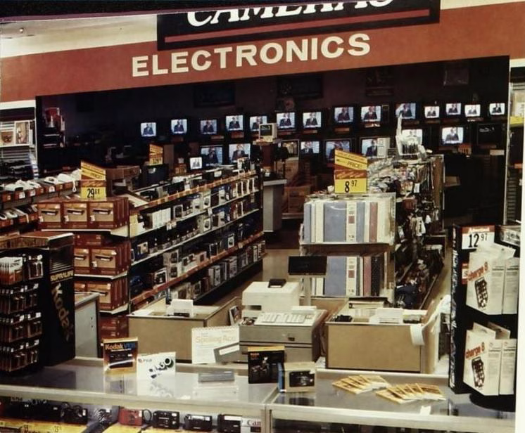 Kmart Electronics Alcove, 1987