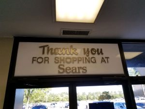 Thank you for shopping at Sears