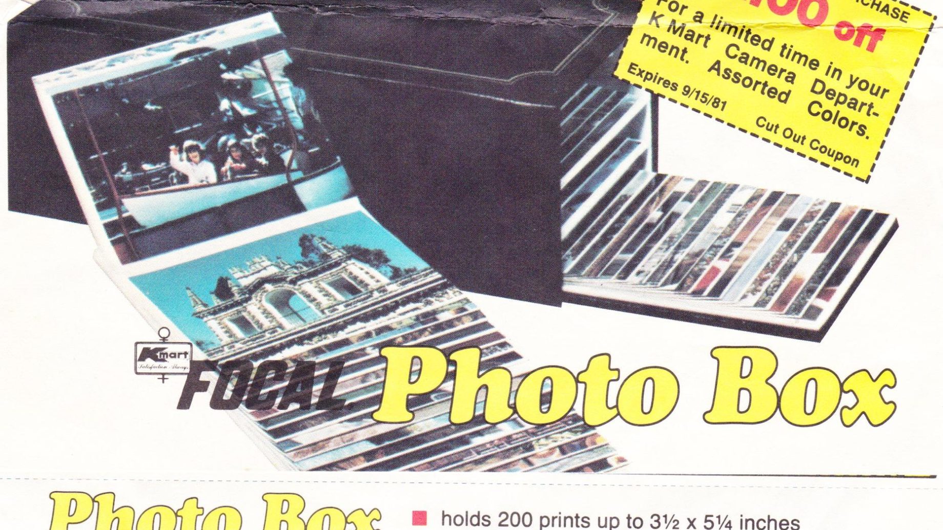 Kmart Focal Photo Box, 1981