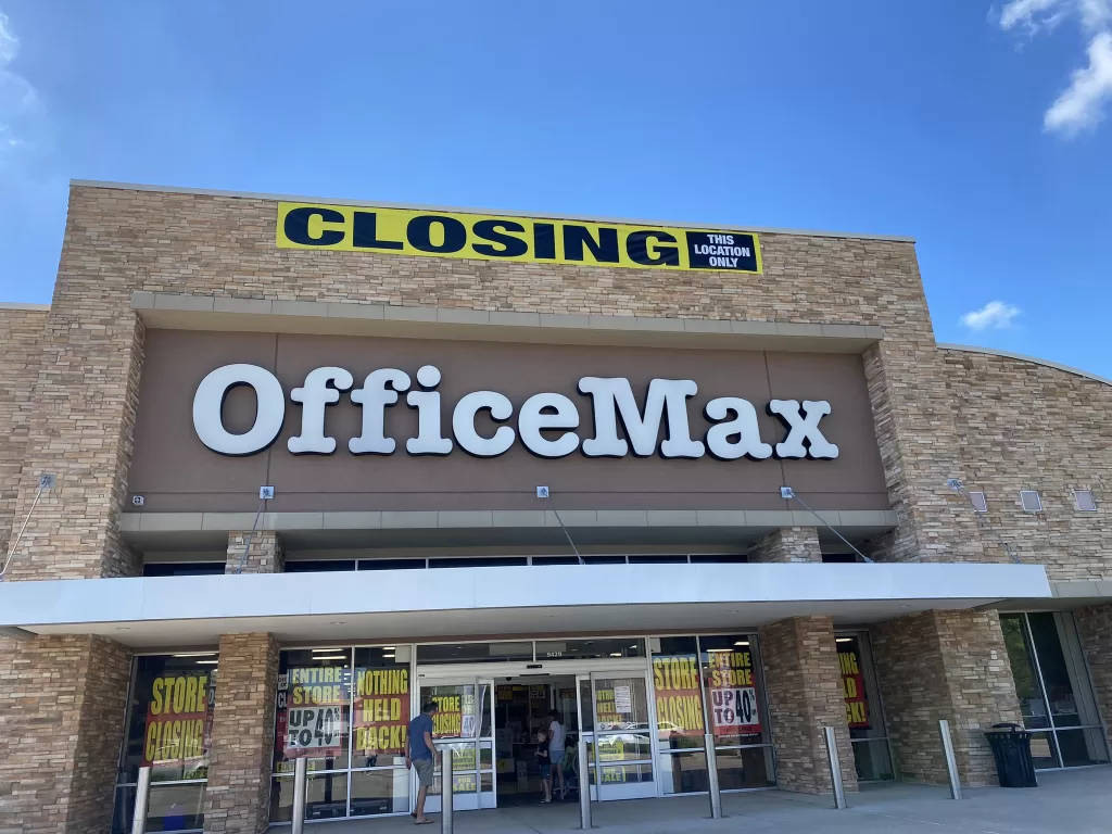 With the Hedwig Village OfficeMax Closing Soon, We Remember OfficeMax’s